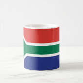Zuid-Afrika Vlag Koffiemok (Center)