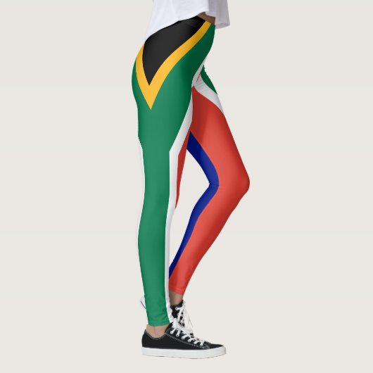 Zuid-Afrika Vlag Leggings (Rechts)