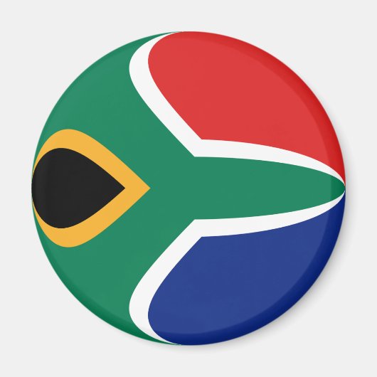 Zuid-Afrika Vlag magneet (Voorkant)