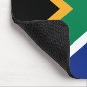 Zuid-Afrika Vlag Mousepad Muismat (Hoek)