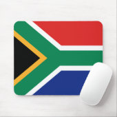 Zuid-Afrika Vlag Mousepad Muismat (Met muis)
