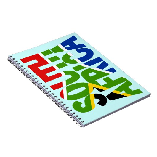 Zuid-Afrika + vlag Notitieboek (Rechterzijde)