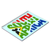 Zuid-Afrika + vlag Notitieboek (Linkerzijde)