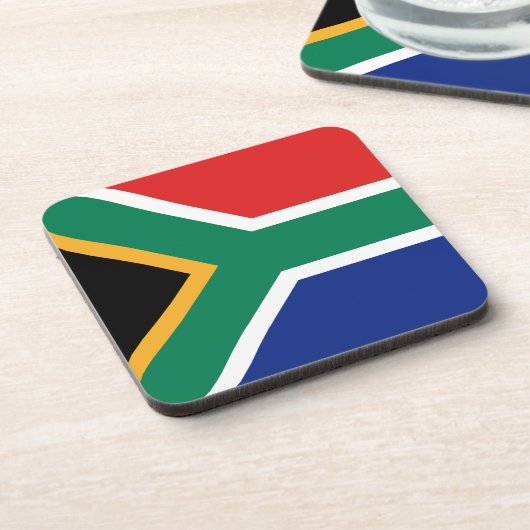 Zuid-Afrika Vlag Onderzetter (Linkerzijde)