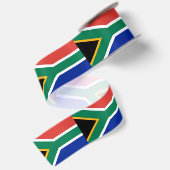 Zuid-Afrika Vlag Satijnen Lint (Achterkant)