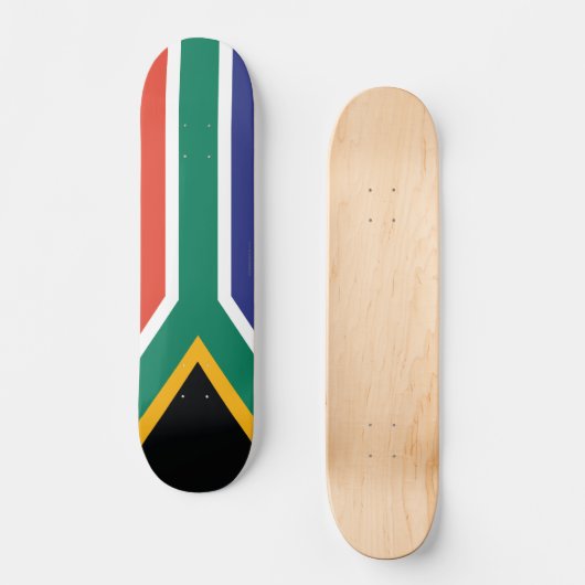 Zuid-Afrika vlag Skateboard (Voorkant)