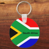 ZUID-AFRIKA-VLAG SLEUTELHANGER (Achterkant)