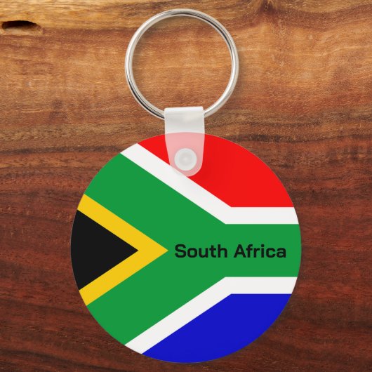 ZUID-AFRIKA-VLAG SLEUTELHANGER (Achterkant)