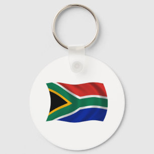 Zuid-Afrika Vlag Sleutelhanger