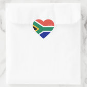 Zuid-Afrika Vlag Splendid Patriotic Hart Sticker (Tas)