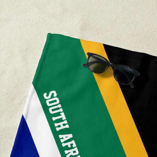 Zuid-Afrika Vlag Splendid Patriotic Strandlaken (In situ)