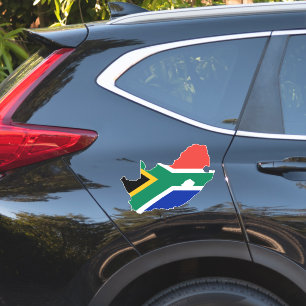 Zuid-Afrika Vlag Sticker XL