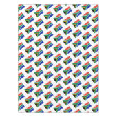 ZUID-AFRIKA Vlag Stijlvol Patriottisch Tafelkleed (Voorkant)