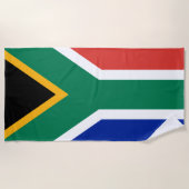 Zuid-Afrika Vlag Strandlaken (Voorkant)