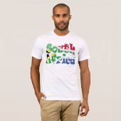 Zuid-Afrika Vlag T-shirt (Voorkant volledig)