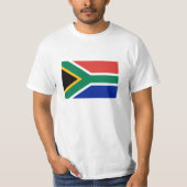 Zuid-Afrika vlag T-Shirten T-shirt (Voorkant)