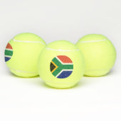 Zuid-Afrika Vlag Tennisballen (Multi)