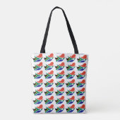 ZUID-AFRIKA-VLAG TOTE BAG (Achterkant)