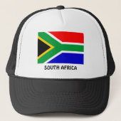 Zuid-Afrika: vlag van Zuid-Afrika Trucker Pet (Voorkant)