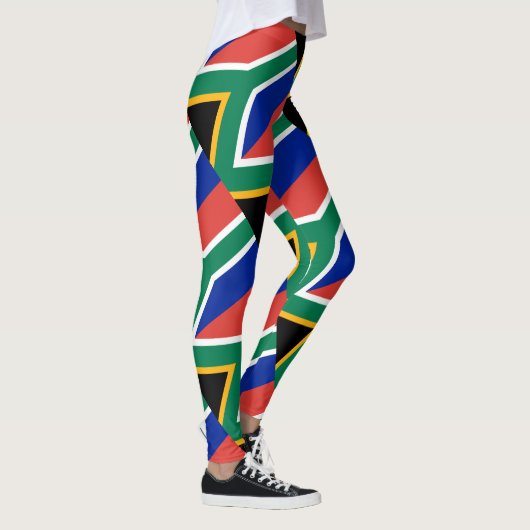 Zuid-Afrika vlag Zuid-Afrikaans patriottisch Leggings (Rechts)