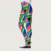 Zuid-Afrika vlag Zuid-Afrikaans patriottisch Leggings (Links)