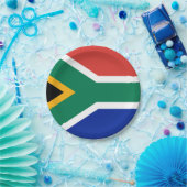 Zuid-Afrika vlag Zuid-Afrikaans patriottisch Papieren Bordje (Feest)