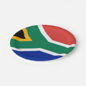 Zuid-Afrika vlag Zuid-Afrikaans patriottisch Papieren Bordje (Gekanteld)
