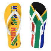 Zuid-Afrika - vlaggen - Quirky Teenslippers (Voetbed)