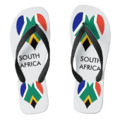 Zuid-Afrika vlaghart - Bokke Teenslippers (Voetbed)