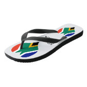 Zuid-Afrika vlaghart - Bokke Teenslippers (Schuin)