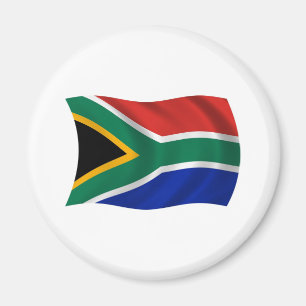 Zuid-Afrika Vlagmagneet Magneet