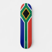 Zuid-Afrika vlagpatroon Persoonlijk Skateboard (Voorkant)