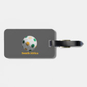 Zuid-Afrika Voetbal Bagagelabel (Achterkant horizontaal)