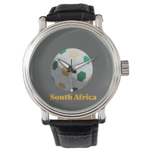Zuid-Afrika Voetbal Horloge