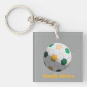 Zuid-Afrika Voetbal Sleutelhanger (voorkant)