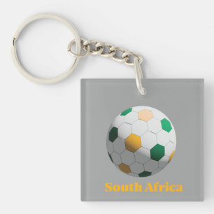 Zuid-Afrika Voetbal Sleutelhanger