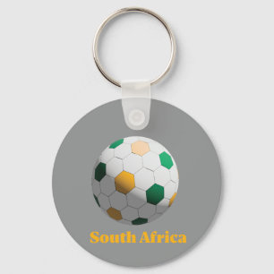 Zuid-Afrika Voetbal Sleutelhanger