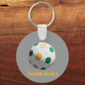 Zuid-Afrika Voetbal Sleutelhanger (Voorkant)