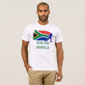 Zuid-Afrika Voetbal T-shirt (Voorkant volledig)