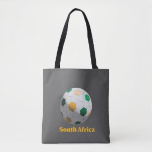 Zuid-Afrika Voetbal Tote Bag