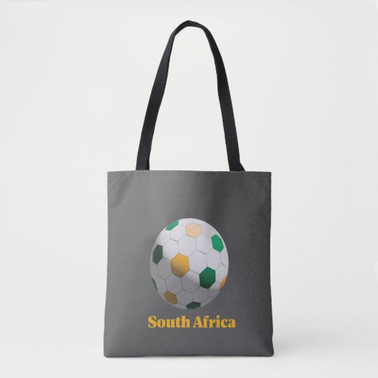 Zuid-Afrika Voetbal Tote Bag (Voorkant)