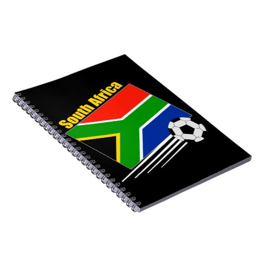 Zuid-Afrika Voetbalteam Notitieboek (Rechterzijde)