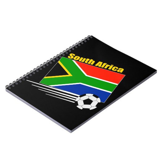 Zuid-Afrika Voetbalteam Notitieboek (Linkerzijde)