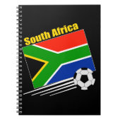 Zuid-Afrika Voetbalteam Notitieboek (Voorkant)