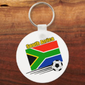 Zuid-Afrika Voetbalteam Sleutelhanger (Voorkant)