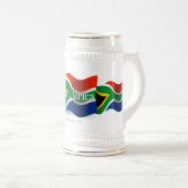 Zuid-Afrika Wavevlag Bierpul (Voorkant rechts)