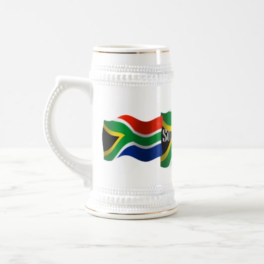 Zuid-Afrika Wavevlag Bierpul (Links)