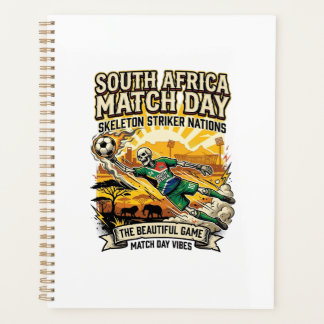 Zuid-Afrika Wedstrijd Dag Skelet Aanvaller Naties  Planner