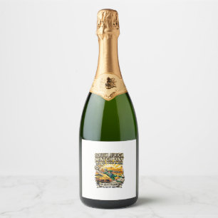 Zuid-Afrika Wedstrijddag Skeleton Striker Landen H Sparkling Wijnetiket