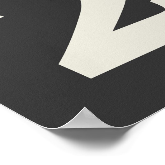 Zuid-Afrika Wereld 2010 Poster (Hoek)